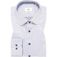 MODERN FIT Luxury Shirt in graphit unifarben von ETERNA Mode GmbH