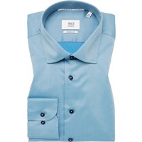 MODERN FIT Luxury Shirt in leave unifarben von ETERNA Mode GmbH