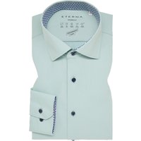 MODERN FIT Performance Shirt in mint unifarben von ETERNA Mode GmbH