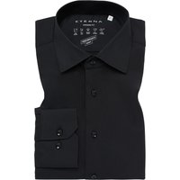 MODERN FIT Performance Shirt in schwarz unifarben von ETERNA Mode GmbH