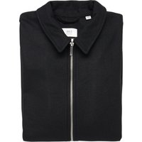 MODERN FIT Shirt in schwarz unifarben von ETERNA Mode GmbH