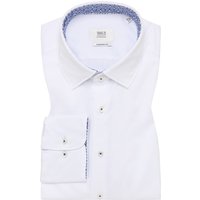 MODERN FIT Soft Luxury Shirt in weiß unifarben MODERN FIT Soft Luxury Shirt in weiß unifarben von ETERNA Mode GmbH
