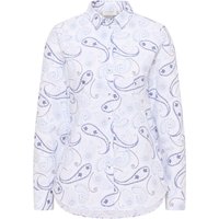 Oxford Shirt Bluse in navy bedruckt Oxford Shirt Bluse in navy bedruckt von ETERNA Mode GmbH