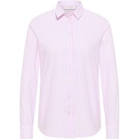 Oxford Shirt Bluse in pink gestreift von ETERNA Mode GmbH