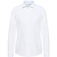 Oxford Shirt Bluse in weiß unifarben Oxford Shirt Bluse in weiß unifarben von ETERNA Mode GmbH