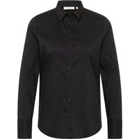 Performance Shirt Bluse in schwarz unifarben von ETERNA Mode GmbH