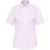 Cover Shirt Bluse in rosa unifarben von ETERNA Mode GmbH