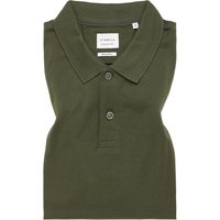 REGULAR FIT Poloshirt in olive unifarben von ETERNA Mode GmbH