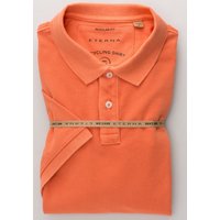 REGULAR FIT Poloshirt in orange unifarben von ETERNA Mode GmbH