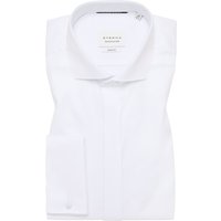 SLIM FIT Cover Shirt in weiß unifarben SLIM FIT Cover Shirt in weiß unifarben von ETERNA Mode GmbH
