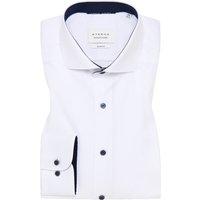 SLIM FIT Cover Shirt in weiß unifarben SLIM FIT Cover Shirt in weiß unifarben von ETERNA Mode GmbH
