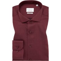 SLIM FIT Hemd in bordeaux strukturiert von ETERNA Mode GmbH