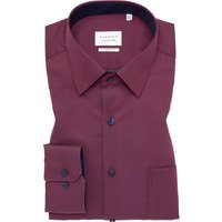 SLIM FIT Hemd in bordeaux strukturiert von ETERNA Mode GmbH