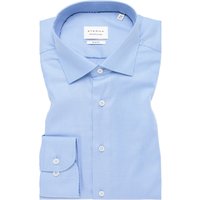 SLIM FIT Hemd in mittelblau strukturiert von ETERNA Mode GmbH