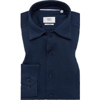 SLIM FIT Hemd in navy unifarben von ETERNA Mode GmbH