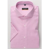 SLIM FIT Hemd in pink strukturiert von ETERNA Mode GmbH