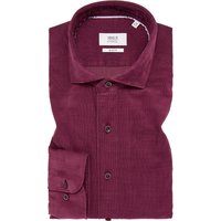 SLIM FIT Hemd in raspberry unifarben von ETERNA Mode GmbH