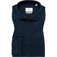 SLIM FIT Jersey Shirt in dunkelblau unifarben SLIM FIT Jersey Shirt in dunkelblau unifarben von ETERNA Mode GmbH