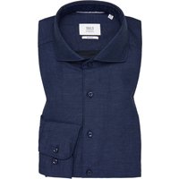 SLIM FIT Linen Shirt in midnight unifarben SLIM FIT Linen Shirt in midnight unifarben von ETERNA Mode GmbH