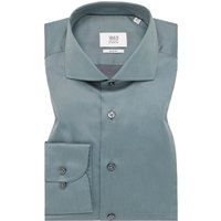 SLIM FIT Luxury Shirt in pistazie unifarben von ETERNA Mode GmbH