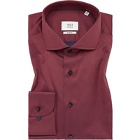 SLIM FIT Luxury Shirt in purpur unifarben von ETERNA Mode GmbH