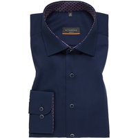 SLIM FIT Original Shirt in navy unifarben von ETERNA Mode GmbH