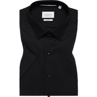 SLIM FIT Original Shirt in schwarz unifarben von ETERNA Mode GmbH