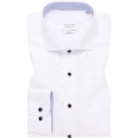 SLIM FIT Original Shirt in weiß unifarben von ETERNA Mode GmbH