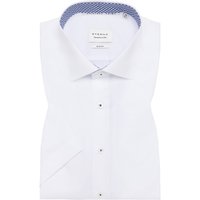 SLIM FIT Original Shirt in weiß unifarben von ETERNA Mode GmbH
