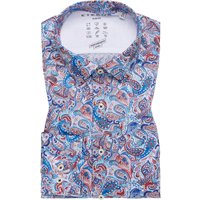 SLIM FIT Performance Shirt in hellrot bedruckt von ETERNA Mode GmbH