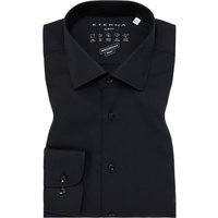SLIM FIT Performance Shirt in schwarz unifarben SLIM FIT Performance Shirt in schwarz unifarben von ETERNA Mode GmbH