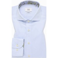 SLIM FIT Soft Luxury Shirt in pastellblau unifarben von ETERNA Mode GmbH