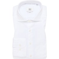 SLIM FIT Soft Luxury Shirt in weiß unifarben von ETERNA Mode GmbH