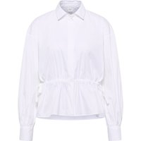 Signature Shirt Bluse in weiß unifarben Signature Shirt Bluse in weiß unifarben von ETERNA Mode GmbH