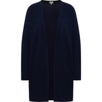 Strick Cardigan in dunkelblau unifarben von ETERNA Mode GmbH