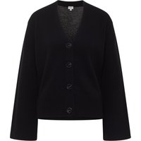 Strick Cardigan in schwarz unifarben von ETERNA Mode GmbH