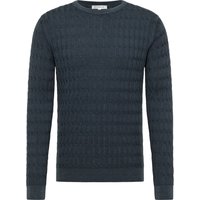 Strick Pullover in anthrazit strukturiert von ETERNA Mode GmbH