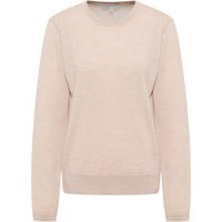 Strick Pullover in beige unifarben von ETERNA Mode GmbH