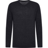 Strick Pullover in graphit unifarben von ETERNA Mode GmbH