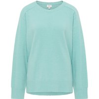 Strick Pullover in mint unifarben von ETERNA Mode GmbH