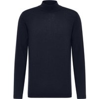 Strick Pullover in navy unifarben von ETERNA Mode GmbH