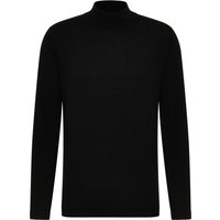 Strick Pullover in schwarz unifarben von ETERNA Mode GmbH