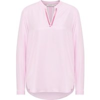 Viscose Shirt Bluse in soft pink unifarben von ETERNA Mode GmbH