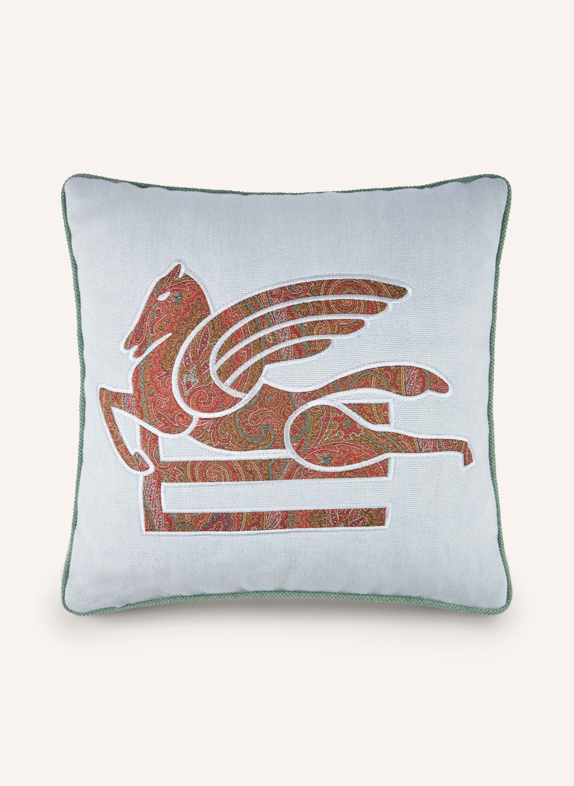 Etro Home Dekokissen Aus Leinen blau Etro Home Dekokissen Aus Leinen blau von ETRO Home
