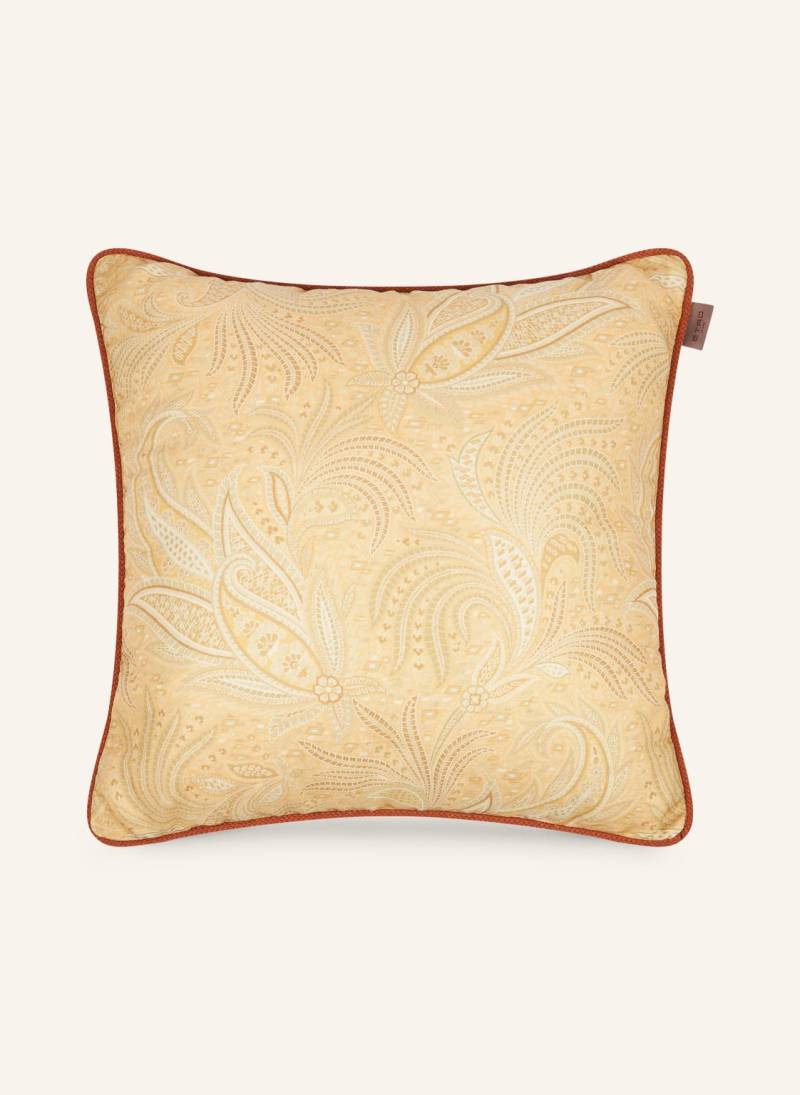 Etro Home Dekokissen Aus Leinen orange von ETRO Home