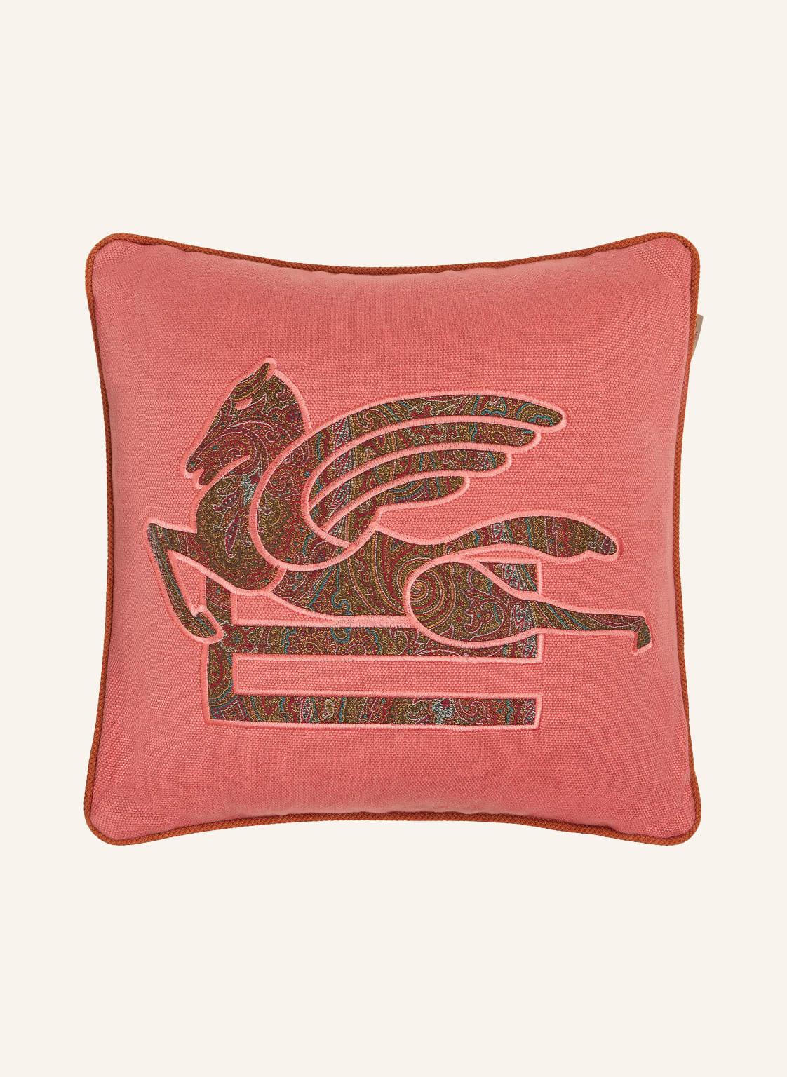 Etro Home Dekokissen Aus Leinen rot Etro Home Dekokissen Aus Leinen rot von ETRO Home
