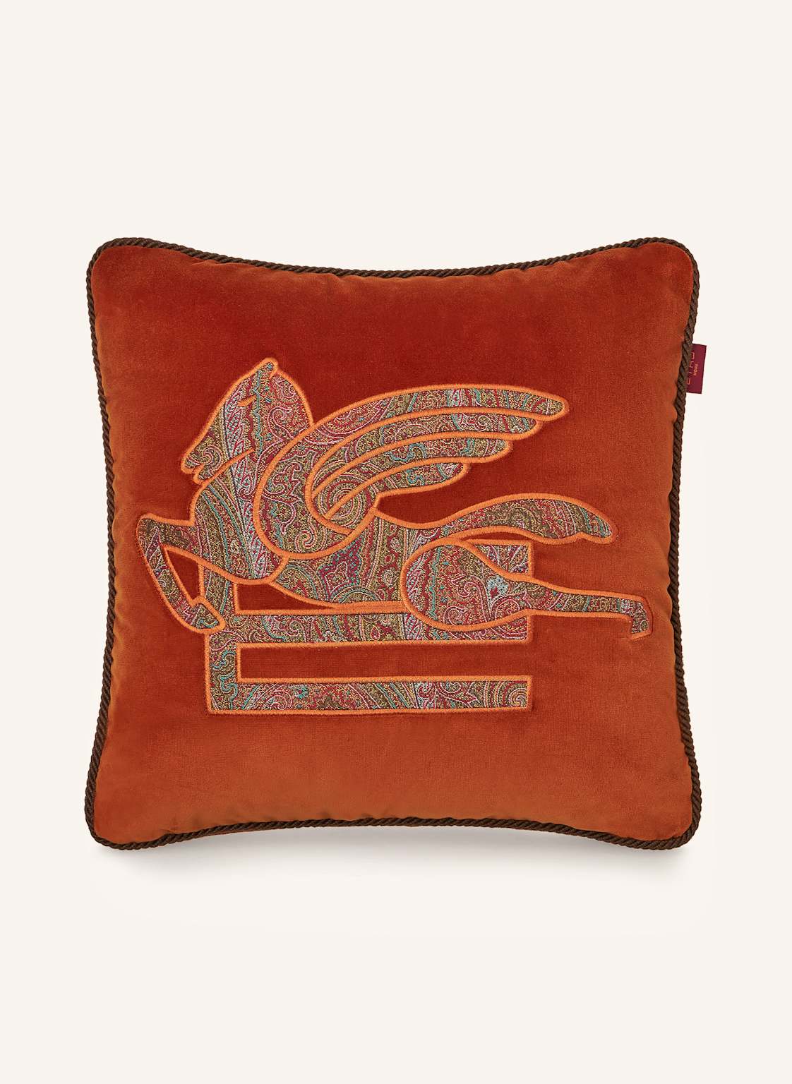 Etro Home Dekokissen Aus Samt rot Etro Home Dekokissen Aus Samt rot von ETRO Home