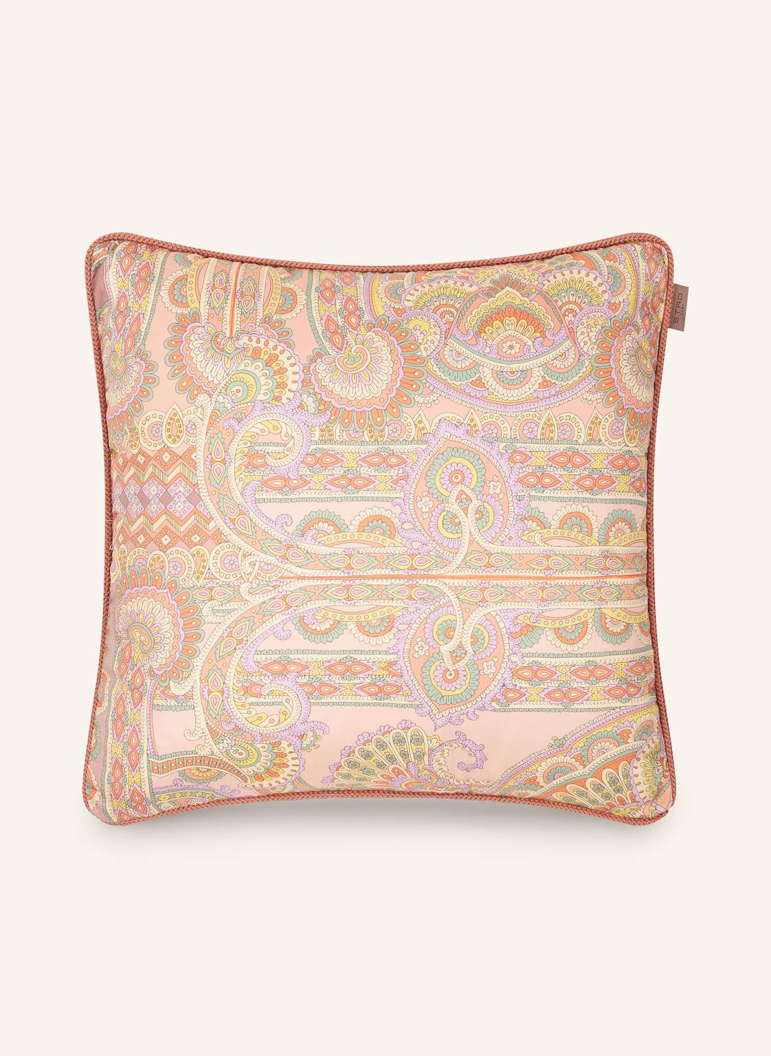 Etro Home Dekokissen Aus Satin beige Etro Home Dekokissen Aus Satin beige von ETRO Home