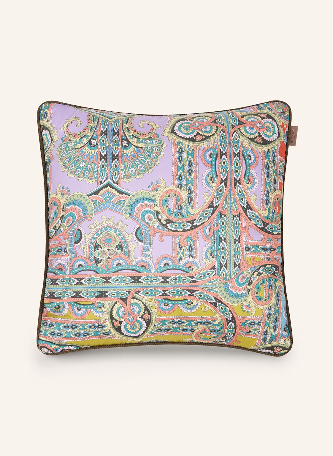 Etro Home Dekokissen Aus Satin lila Etro Home Dekokissen Aus Satin lila von ETRO Home