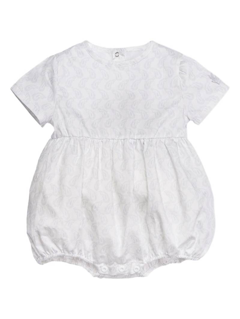 ETRO KIDS Paisley-print cotton romper - White von ETRO KIDS